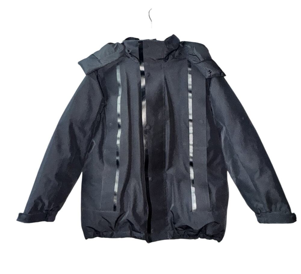 3.1 Phillip Lim Unisex Black Journey Jacket Oversized Utility Puffer Coat Sz XXS